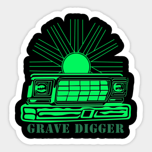 grave rock Sticker